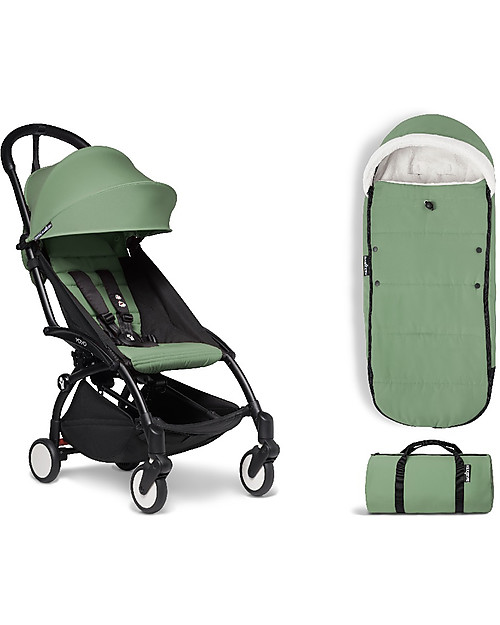 Babyzen Sacco Invernale BABYZEN - Menta - Per passeggino Yoyo, 6 mesi +! Sacchi Passeggino