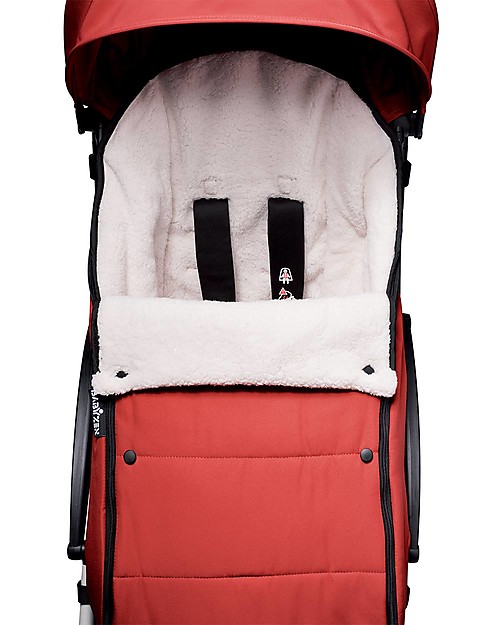 Babyzen Sacco Invernale BABYZEN - Rosso Aranciato - Per passeggino YOYO, 6 mesi +! Sacchi Passeggino