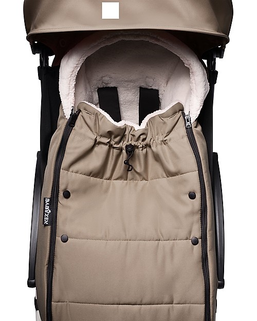 Babyzen Sacco Invernale BABYZEN - Tortora - Per passeggino YOYO, 6 mesi +! Sacchi Passeggino