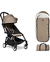Babyzen Sacco Invernale BABYZEN - Tortora - Per passeggino YOYO, 6 mesi +! Sacchi Passeggino