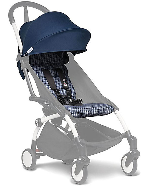 Babyzen Set Rivestimento per Passeggino YOYO, 6+ mesi, Air France Blu (telaio non incluso) Passeggini Leggeri