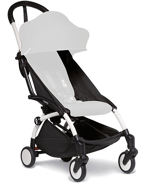 Babyzen Telaio Passeggino BABYZEN YOYO² - Bianco - Comprende cestino, borsa, cinghia trasporto! Passeggini Leggeri