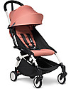 Babyzen Trio YOYO² - Telaio Bianco, Rivestimento Ginger 0+ e 6+, Seggiolino Auto 0+ Izi Go Passeggini Trio e Duo