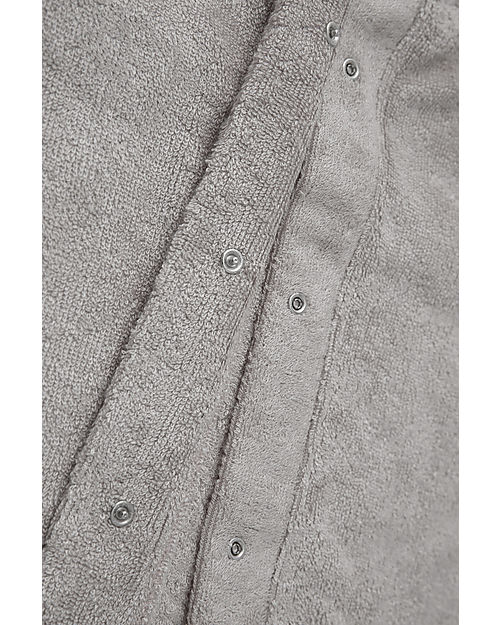 Bamboom Accappatoio con Orecchie - Grigio -  Spugna di Bambù Accappatoi e Asciugamani