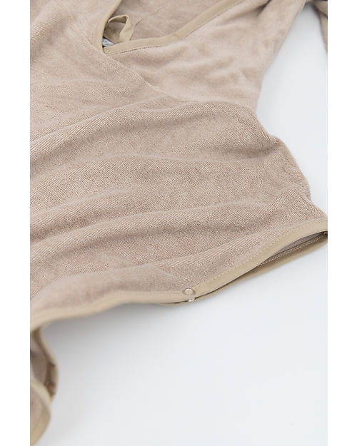 Bamboom Accappatoio Poncho - Cammello - Spugna di Bambù Accappatoi e Asciugamani