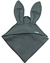 Bamboom Asciugamano con Cappuccio Neonato XL 100x100 cm - Grigio - Bambù Accappatoi e Asciugamani