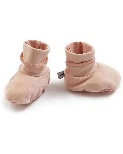 Bamboom Babbucce per Neonato Pure - Rosa - 100% Bambú Pantofole