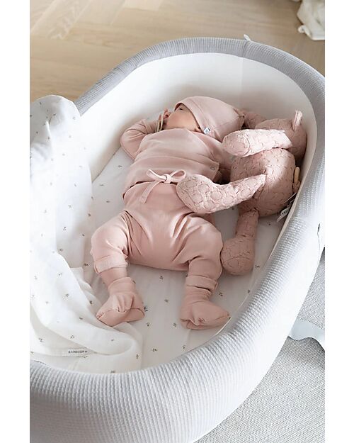 Bamboom Babbucce per Neonato Pure - Rosa - 100% Bambú Pantofole