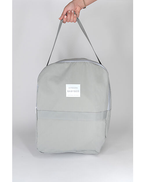 Bamboom Baby Nest Co-Sleeping - 90x56 cm - Grigio - Bambù e Cotone Bio Riduttori Lettino