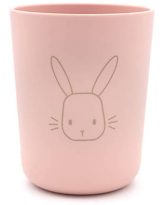 Bamboom Bicchiere - Rosa - Coniglio - 100% Materiale Organico Bicchieri