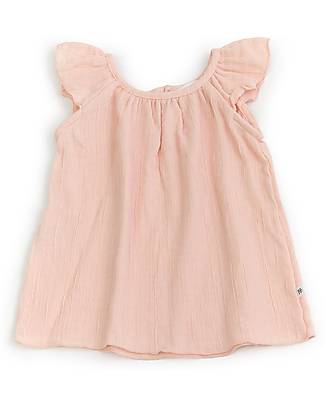 Bamboom Blusa Canotta con Volant - Rosa Chiaro - Fibra di Bambù Traspirante Morbida e delicata! Bluse
