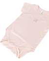 Bamboom Body Maniche Corte - Rosa - Bambù Bio Elasticizzato Body Manica Corta