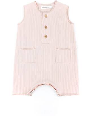 Bamboom Body Pagliaccetto Pure - Rosa - Bambù e Cotone Bio Tutine Corte