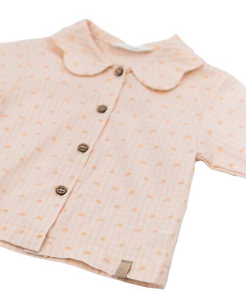 Bamboom Camicia collo a fiore- Square Girl - Bambù - Cotone Camicie_