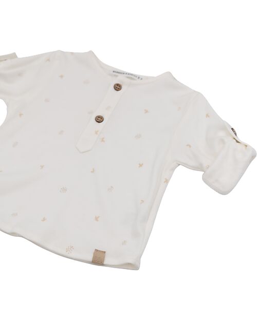 Bamboom Camicia - Leaves - Bambù - Cotone T-shirt