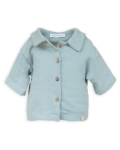 Bamboom Camicia maniche corte - Acqua Grey - Bambù - Cotone Camicie_