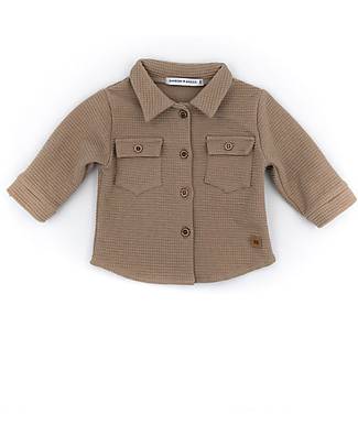 Bamboom Camicia - Sabbia - Velluto di Cotone e Bambù Certificato Oeko-Tex Camicie_