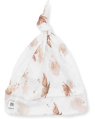 Bamboom Cappellino Nascita - Farfalla - Bambù Bio Elasticizzato Cappelli Estivi