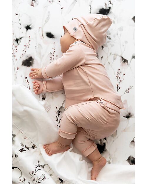 Bamboom Cappellino Pure - Rosa - Perfetto dalla Nascita - Bambù Bio Cappelli Neonato