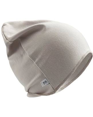 Bamboom Cappellino Pure - Sabbia - Perfetto dalla Nascita - Bambù Bio Cappelli Neonato