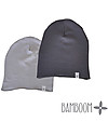 Bamboom Cappello a righe Grigio/Bianco - Bamboo e Cotone Cappelli Estivi