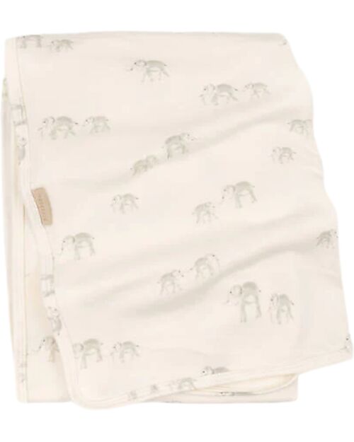 Bamboom Coperta Clinica Neonato - Elefanti - 75x100 cm - Bambù e Cotone Lenzuola e Federe