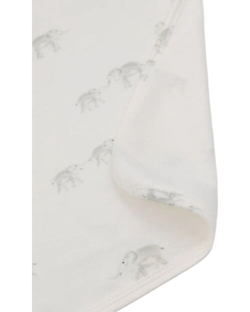 Bamboom Coperta Clinica Neonato - Elefanti - 75x100 cm - Bambù e Cotone Lenzuola e Federe
