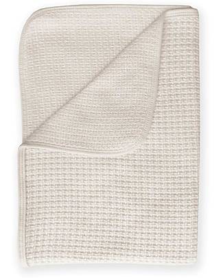 Bamboom Coperta Culla SoftStone - 75 x 100 cm - Crema - Bambù e Cotone Biancheria Culla