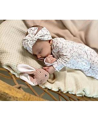 Bamboom Coperta Culla SoftStone - 75 x 100 cm - Crema - Bambù e Cotone Biancheria Culla