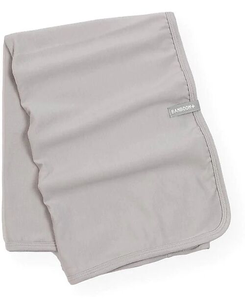 Bamboom Copertina per Neonato - 75x100 cm - Grigio - Bambù e Cotone Bio Swaddle di Mussola