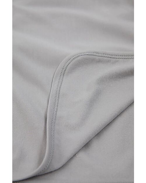 Bamboom Copertina per Neonato - 75x100 cm - Grigio - Bambù e Cotone Bio Swaddle di Mussola