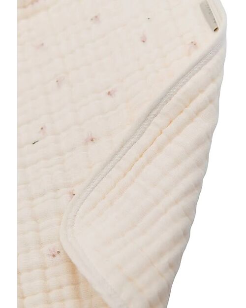 Bamboom Copertina per Neonato - 75x100 cm - Nuvola - Olives Pink - Bambù e Cotone Bio Coperte