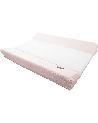 Bamboom Cover per Fasciatoio 50x70 cm, Rosa - Bambù e Cotone Coprifasciatoi e Imbottiture