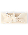 Bamboom Fascia Capelli a Coste - Bianco Latte - Bambù Accessori per Capelli
