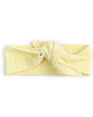 Bamboom Fascia per Capelli - Giallo - Fibra di Bambù Traspirante Morbida e delicata! Accessori per Capelli