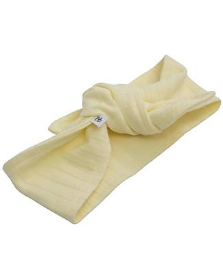 Bamboom Fascia per Capelli - Giallo - Fibra di Bambù Traspirante Morbida e delicata! Accessori per Capelli