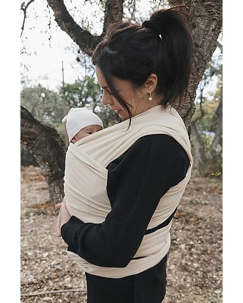 Bamboom Fascia Portabebé Sling - Brazilian Sand - Bambù e Cotone Bio - 510x50 cm Fasce Portabebé