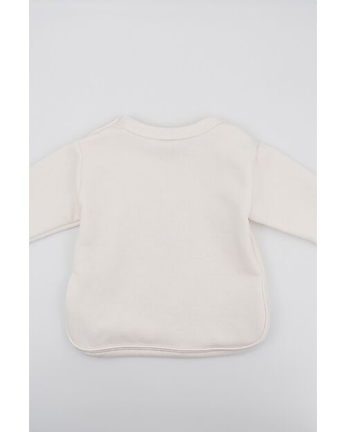 Bamboom Felpa Cute - Panna - Bambù e Cotone Organico Felpe