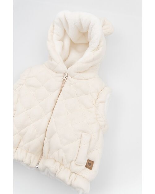 Gilet Piumino Senza Maniche Con Cappuccio Orso - Per Neonati E Bambini, Unisex