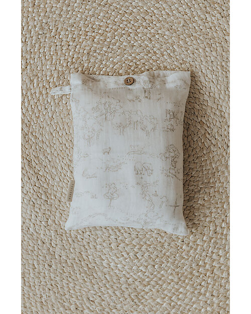 Bamboom Lenzuola per Culla/Carrozzina + Federa - Grigio Perla - 75 x 100 cm - Bambù e Cotone Biologici Biancheria Culla