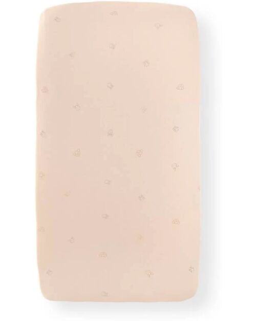 Bamboom Lenzuolo con Angoli per Culla o Lettino - Animal Friends - 120x60 cm - Fibra di Bambù Lenzuola e Federe