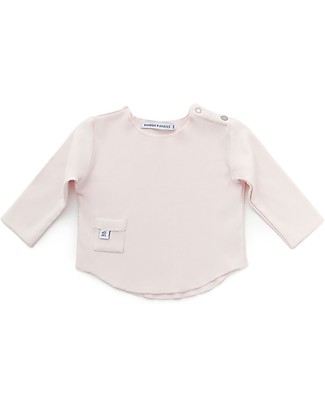 Bamboom Maglia Maniche Lunghe, Rosa - Bambù Bio Elasticizzato Maglie Manica Lunga