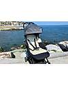 Bamboom Materassino Copriseduta Air n Go per Passeggino e Seggiolino Auto - Grigio - 100% Bambù Organico Accessori Vari