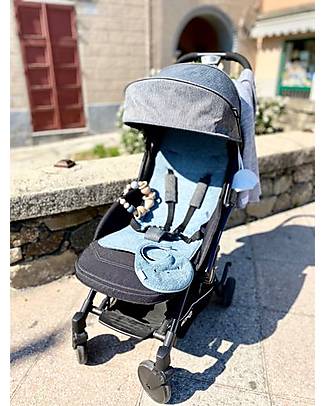 Bamboom Materassino Copriseduta Air n Go per Passeggino - Grigio - Bambù  Accessori Vari