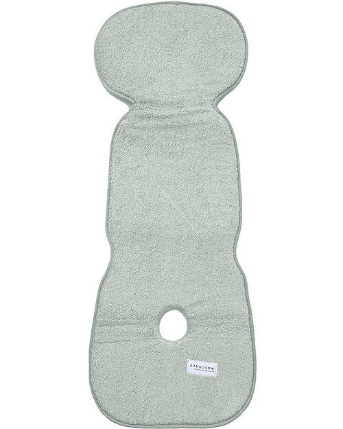 Bamboom Materassino Universale Copriseduta per Passeggino - Air n Go - Azzurro - Bambù Materassini e Riduttori