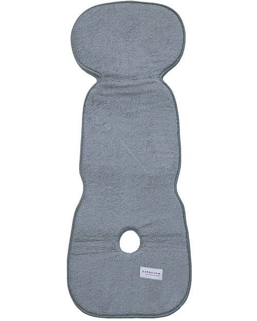 Bamboom Materassino Universale Copriseduta per Passeggino Air n Go - Blu - 100% Bambù Organico Materassini e Riduttori