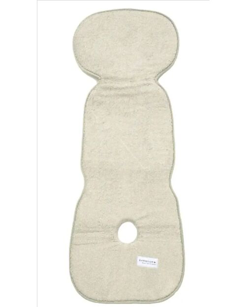 Bamboom Materassino Universale Copriseduta per Passeggino - Air n Go - Oyster Grey - Bambù Materassini e Riduttori