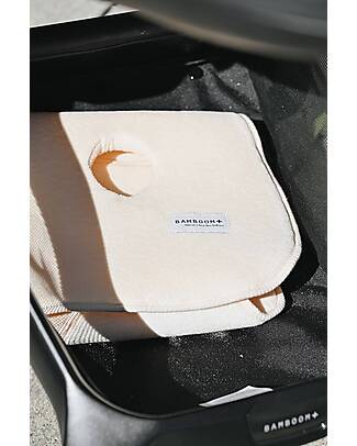 Bamboom Materassino Universale Copriseduta per Passeggino Air n Go - Panna - 100% Bambù Organico Materassini e Riduttori