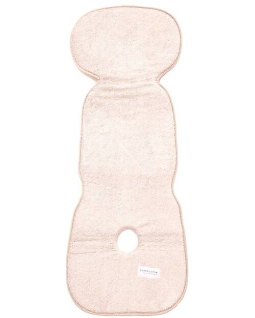 Bamboom Materassino Universale Copriseduta per Passeggino - Air n Go - Pesca - Bambù Materassini e Riduttori