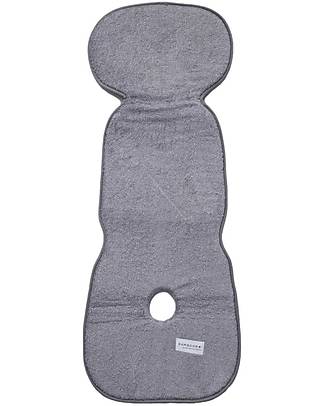 Bamboom Materassino Universale per Passeggino Air’n Go - Warm Grey - Bambù Materassini e Riduttori